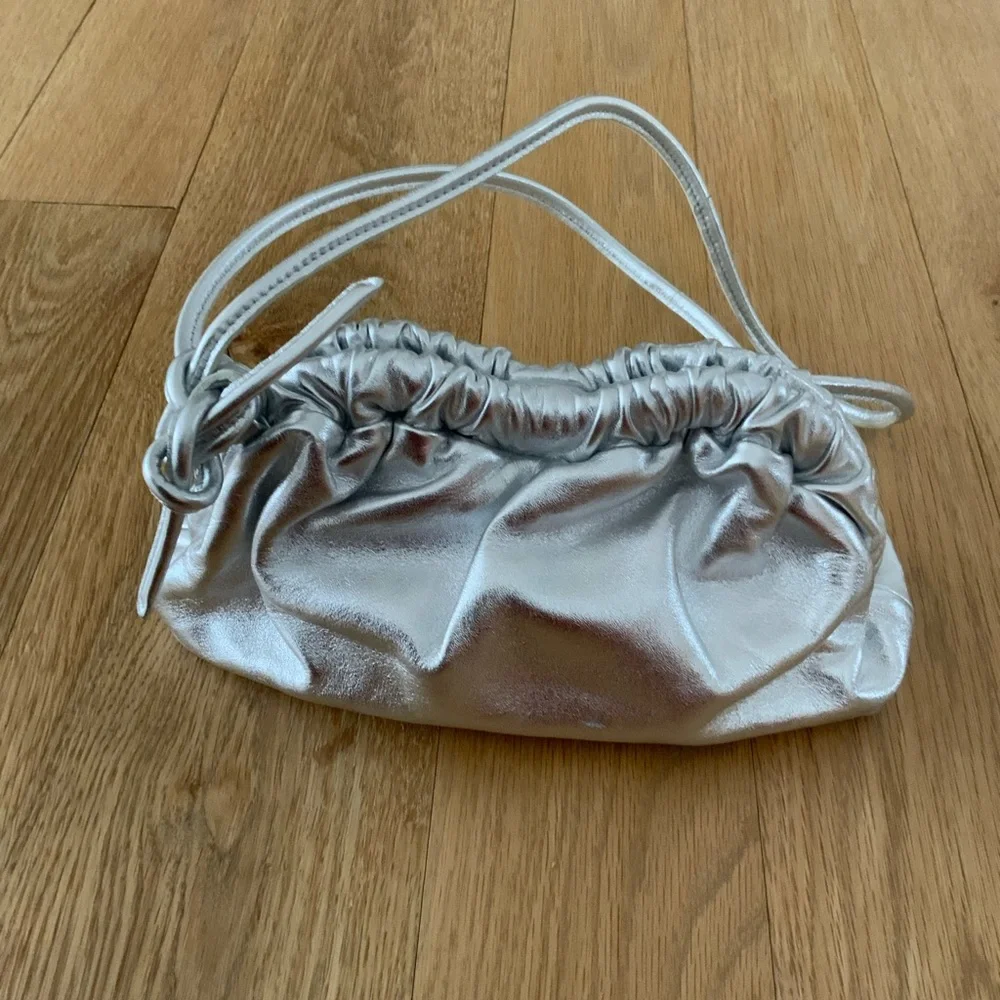 Mansur Gavriel Mini Cloud Clutch - Silver - Picture 10 of 11